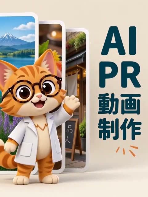 AI PR動画制作サービスの紹介動画